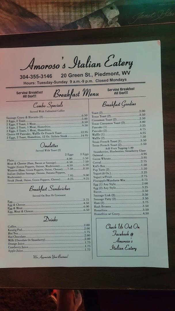 Amoroso's Italian bar